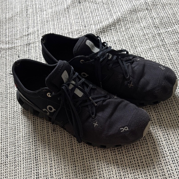 On Running Men's Black and Gray Athletic Shoes SZ 12 - Picture 4 of 9